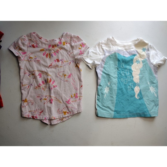 Girls short sleeve shirts lot size 2t - Picture 2 of 6